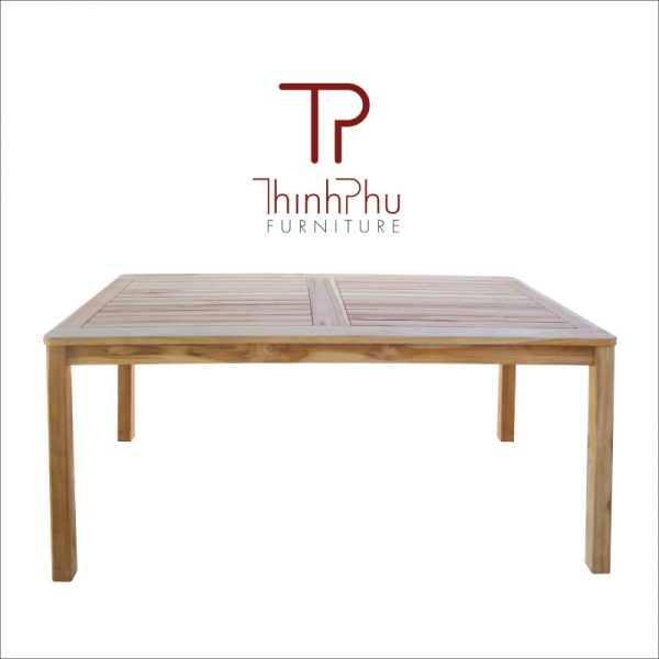 acacia wood basic table