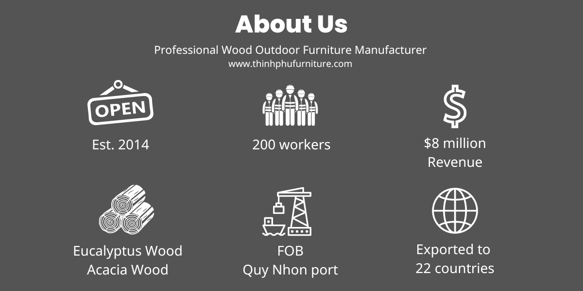 garden furniture supplier in vietnam