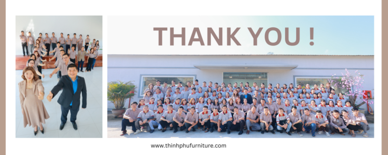 garden furniture factory THANK YOU BANNER